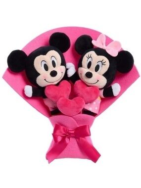 NWT. DISNEY Mickey and Minnie Mouse Plush Bouquet